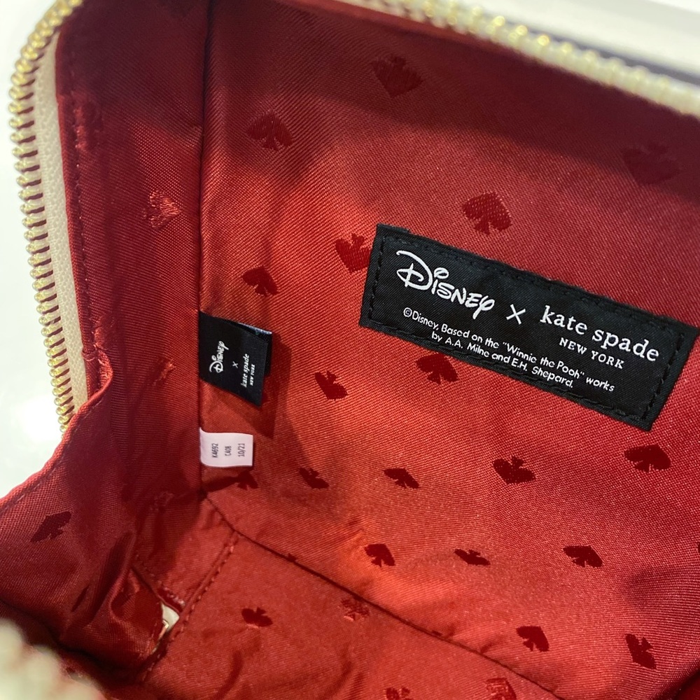 ♠️Kate Spade X Disney Tigger Vanity Daisy Crossbody Bag Parchment NWT - Picture 9 of 12